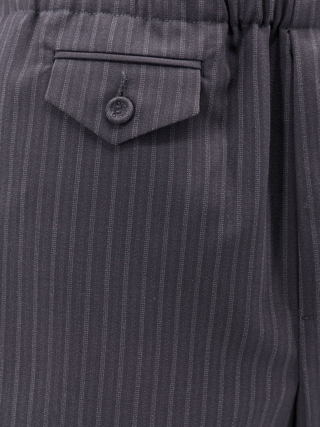 Dior ストライプ ウールバミューダショーツ