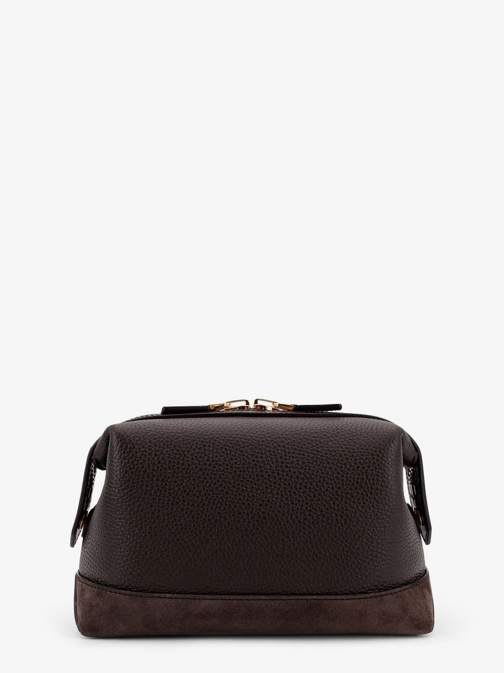 Tom Ford Wildleder- und Leder-Clutch