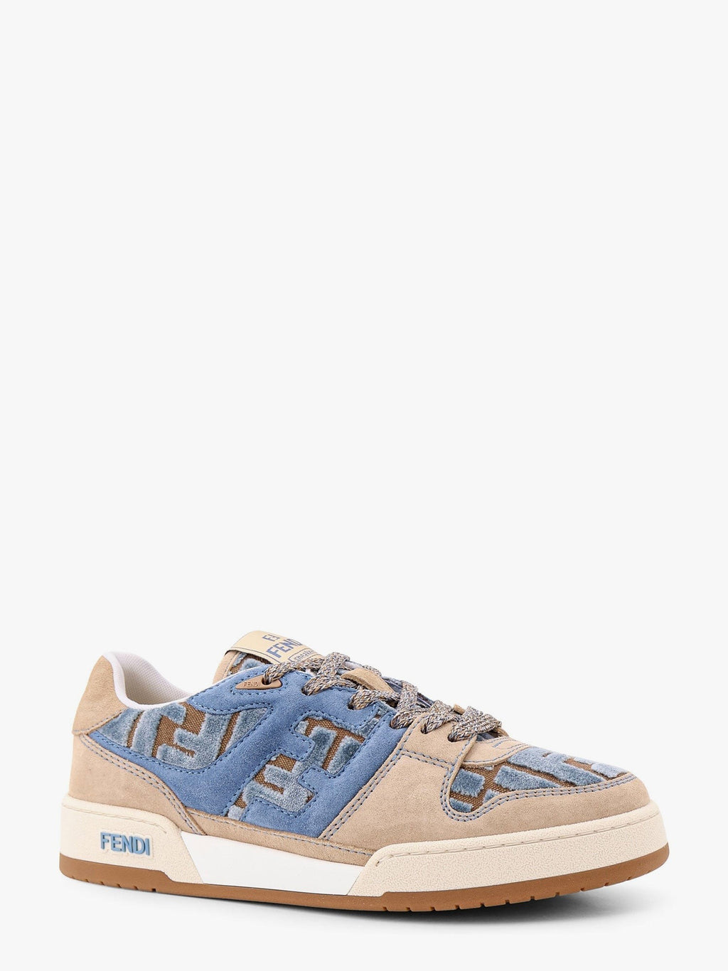 Fendi Wildleder-Sneaker mit FF-Einsätzen