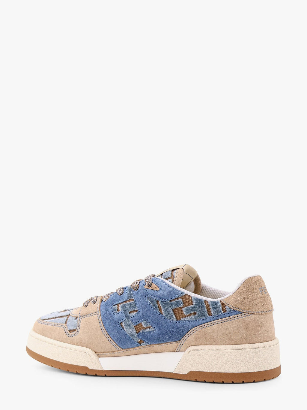 Fendi Wildleder-Sneaker mit FF-Einsätzen
