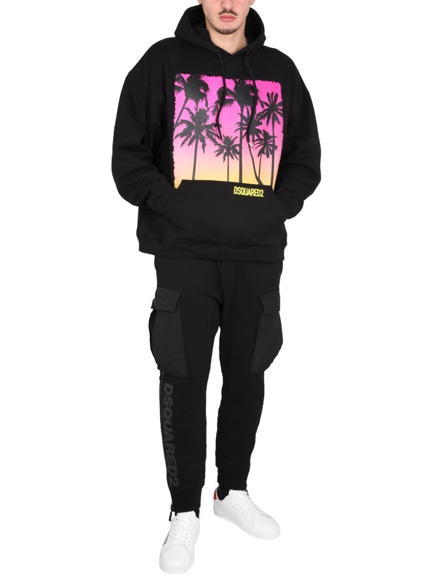 Dsquared2 SUNRISE PRINT SWEATSHIRT