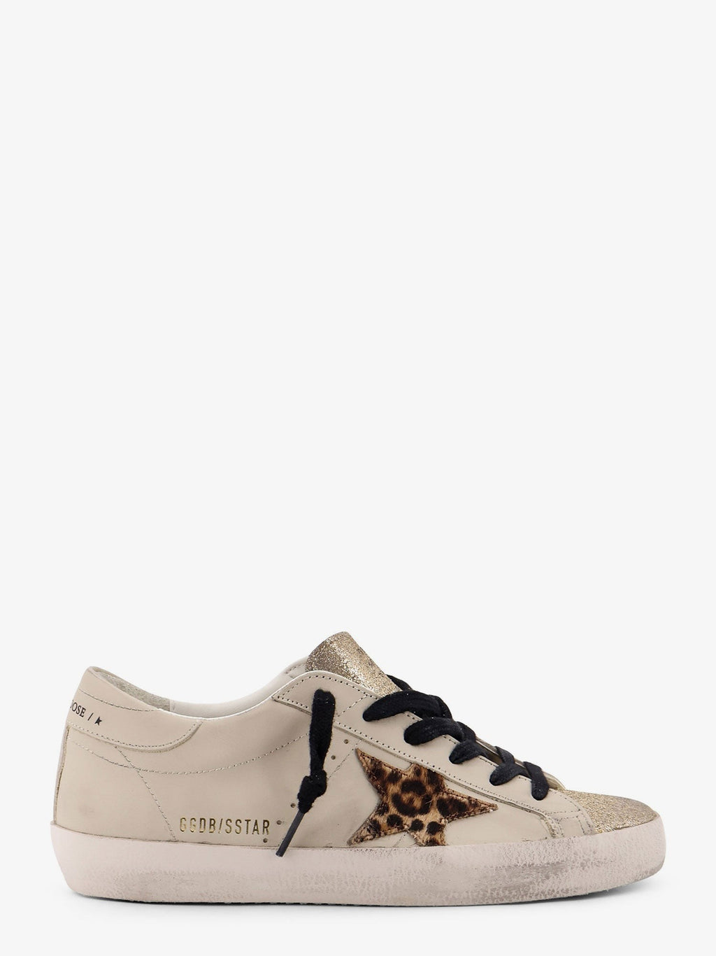Golden Goose Deluxe Brand Super-star Classic with list leather low-top sneakers