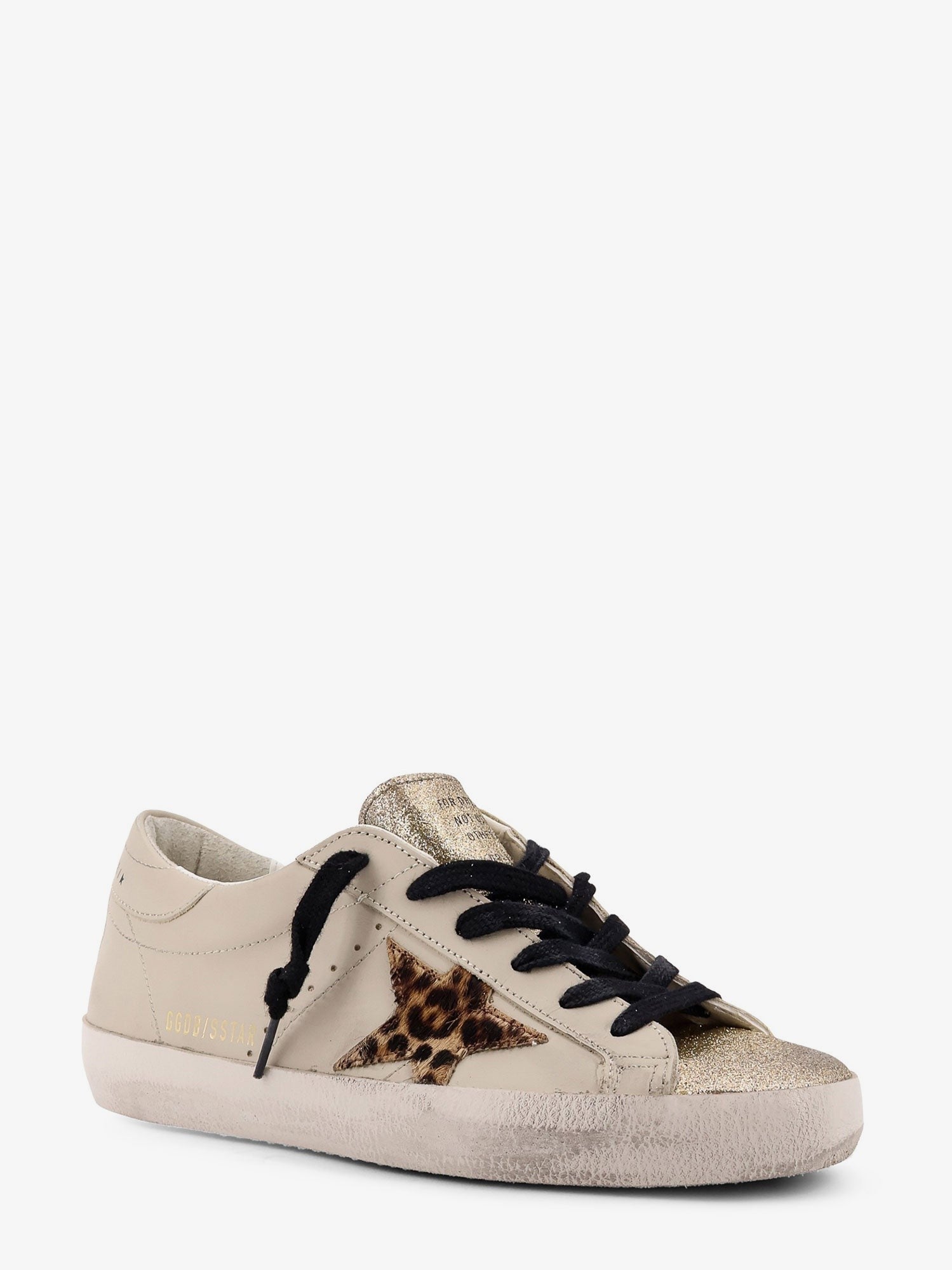 Golden Goose Deluxe Brand Super-star Classic with list leather low-top sneakers