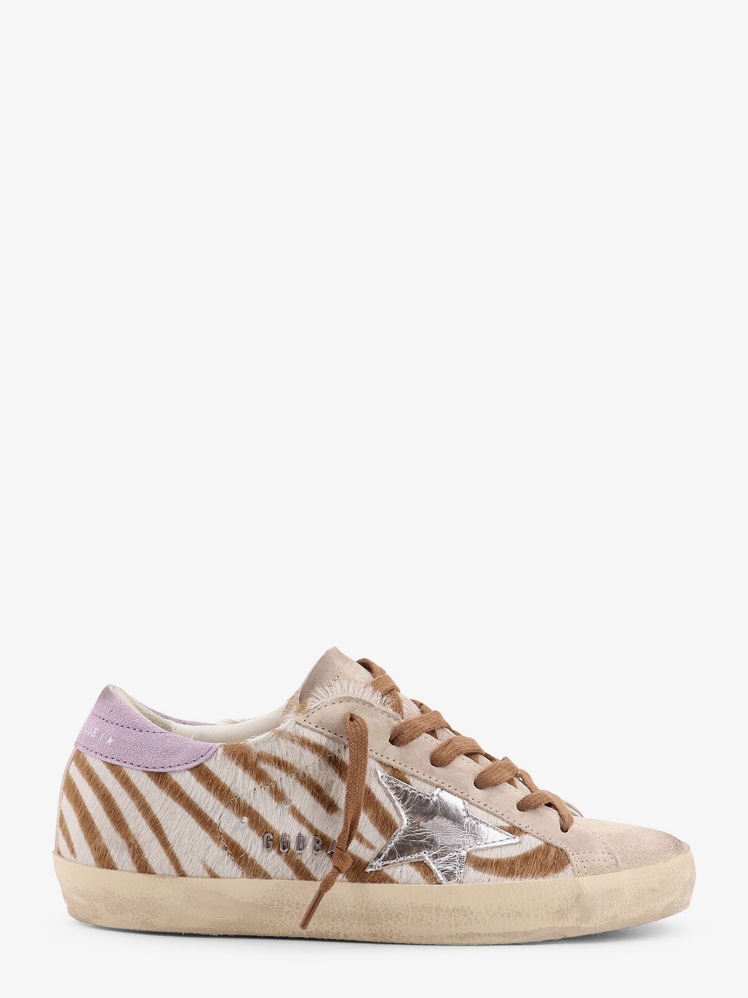 Golden Goose Deluxe Brand Leather sneakers with iconic glitter star