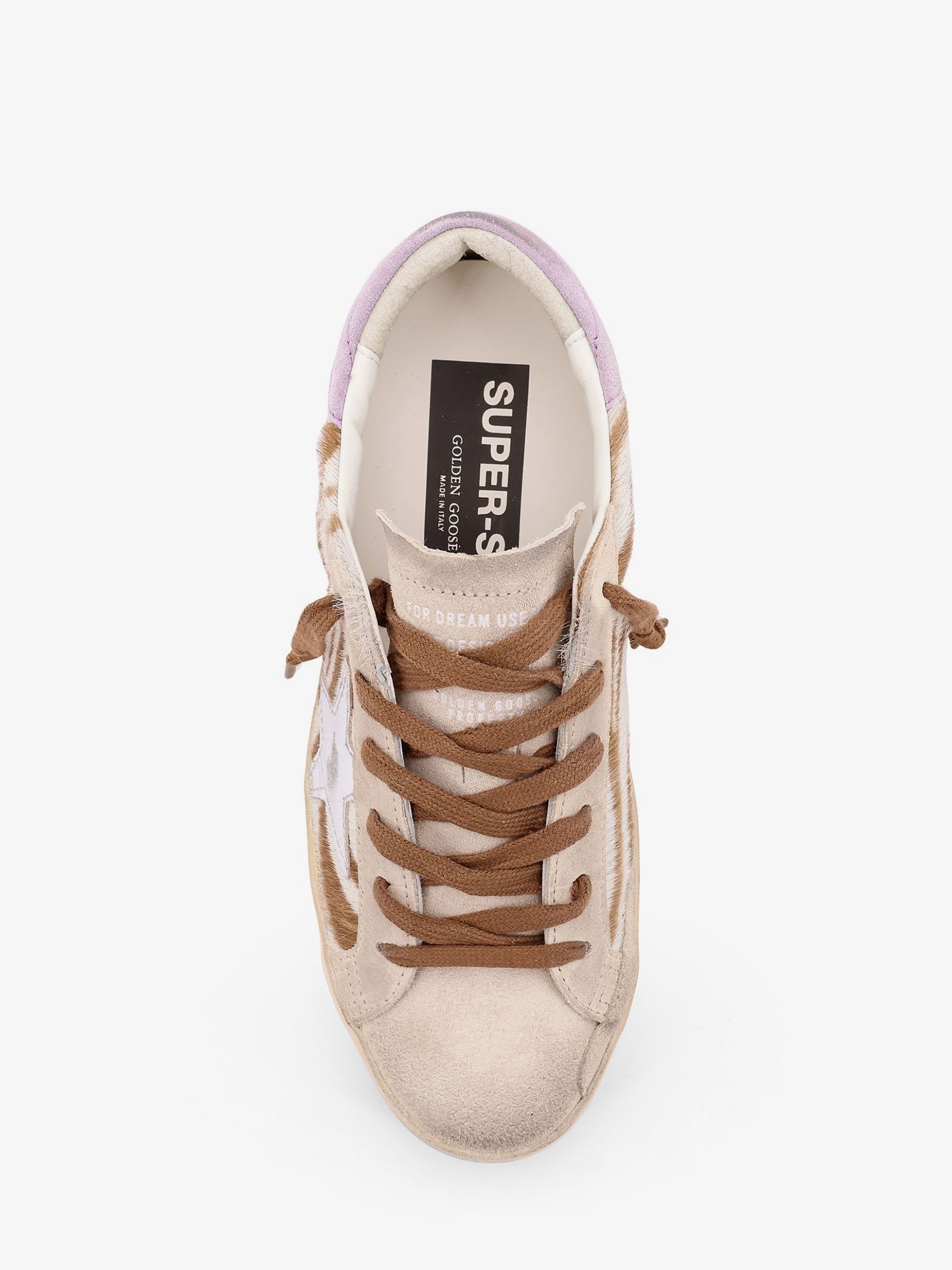 Golden Goose Deluxe Brand Leather sneakers with iconic glitter star