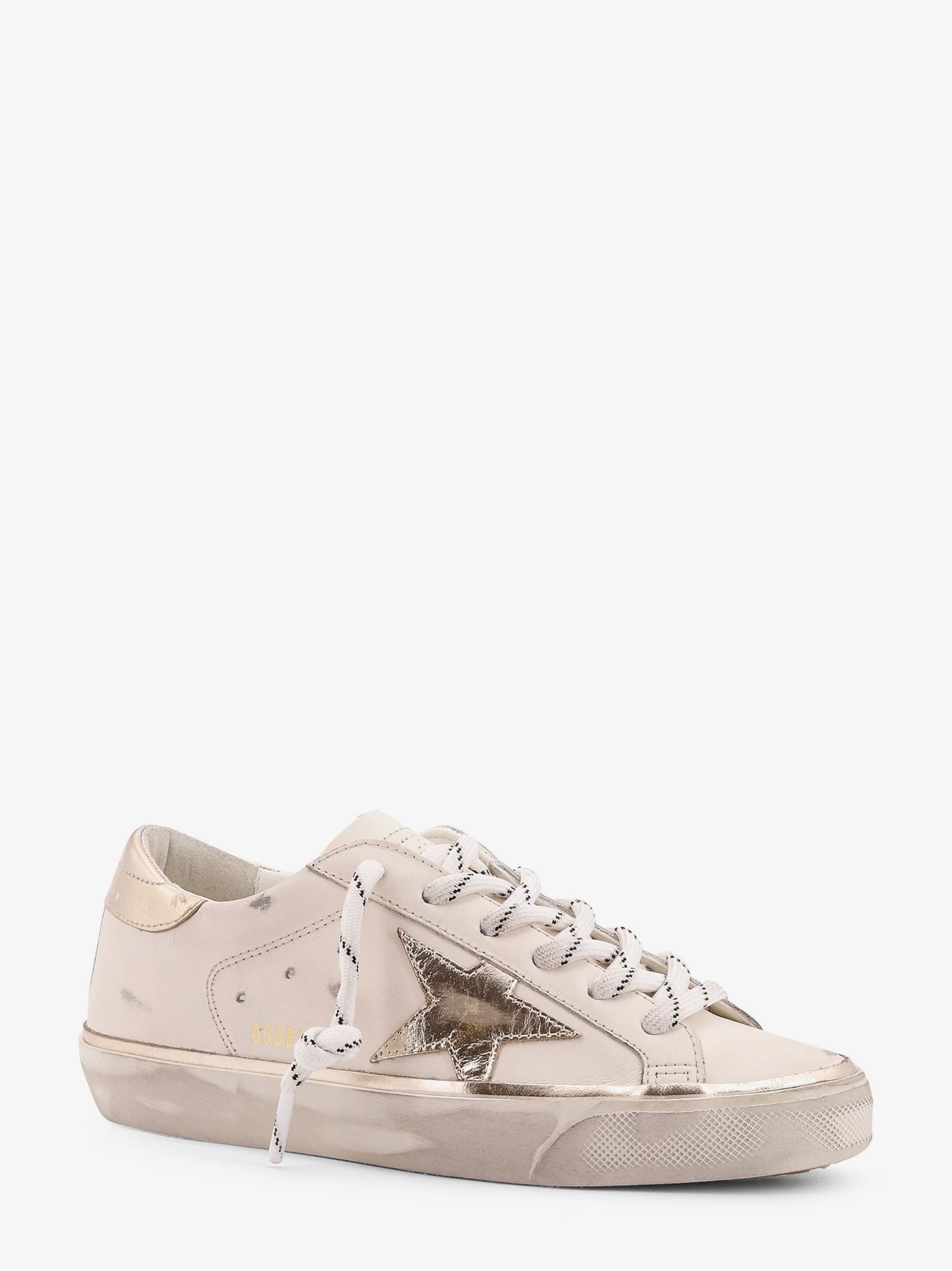 Golden Goose Deluxe Brand Leather sneakers with iconic glitter star