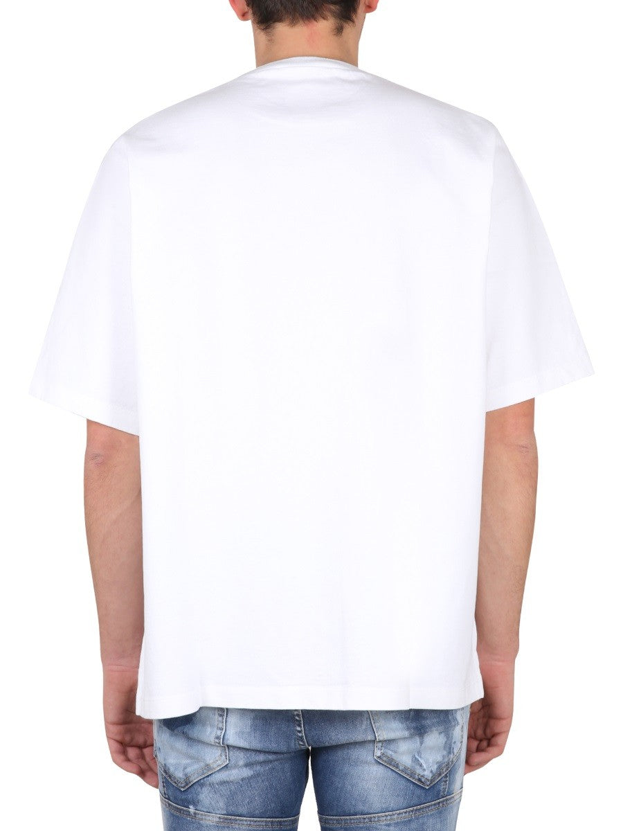 Dsquared2 ΜΠΛΟΥΖΑ T-SHIRT SURF BOARD SKATER