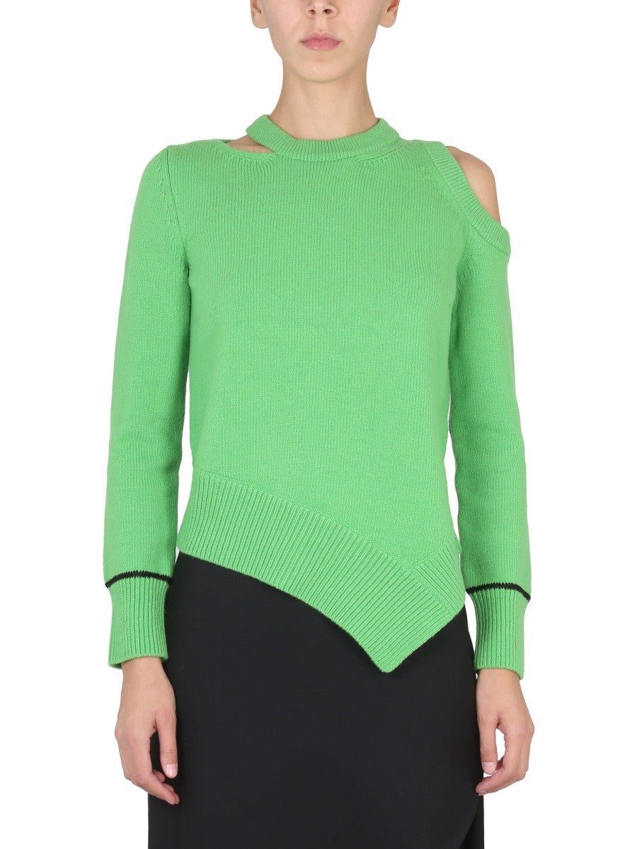 Alexander Mcqueen PULOVER CU UMERII GOI