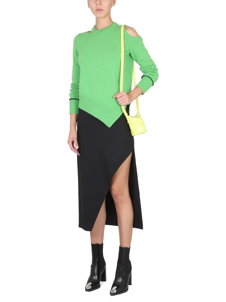 Alexander Mcqueen PULOVER CU UMERII GOI