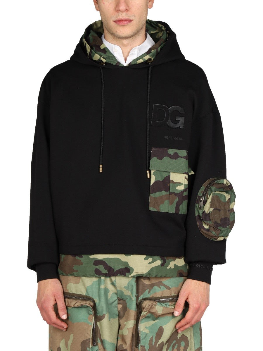 Dolce & Gabbana GENSER MED CAMO-DETALJER
