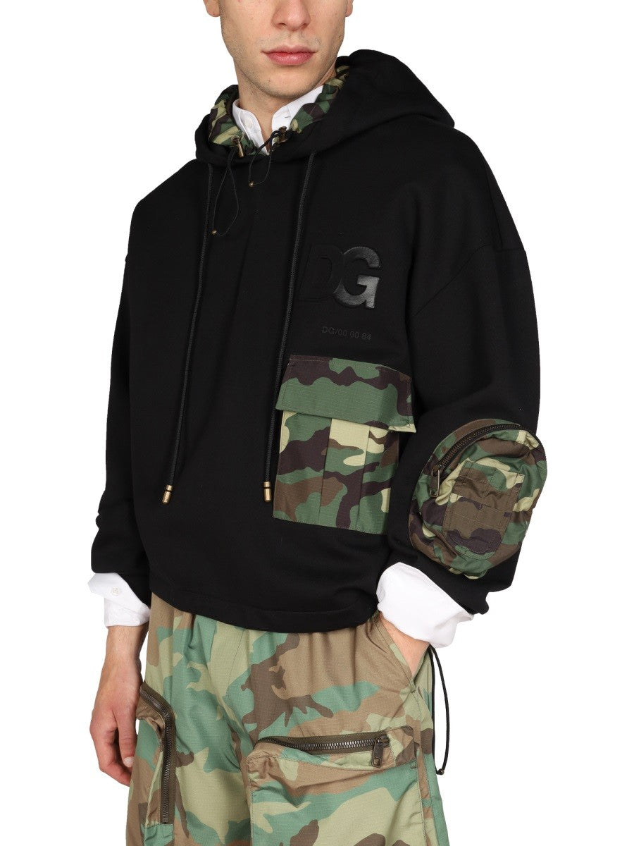Dolce & Gabbana GENSER MED CAMO-DETALJER