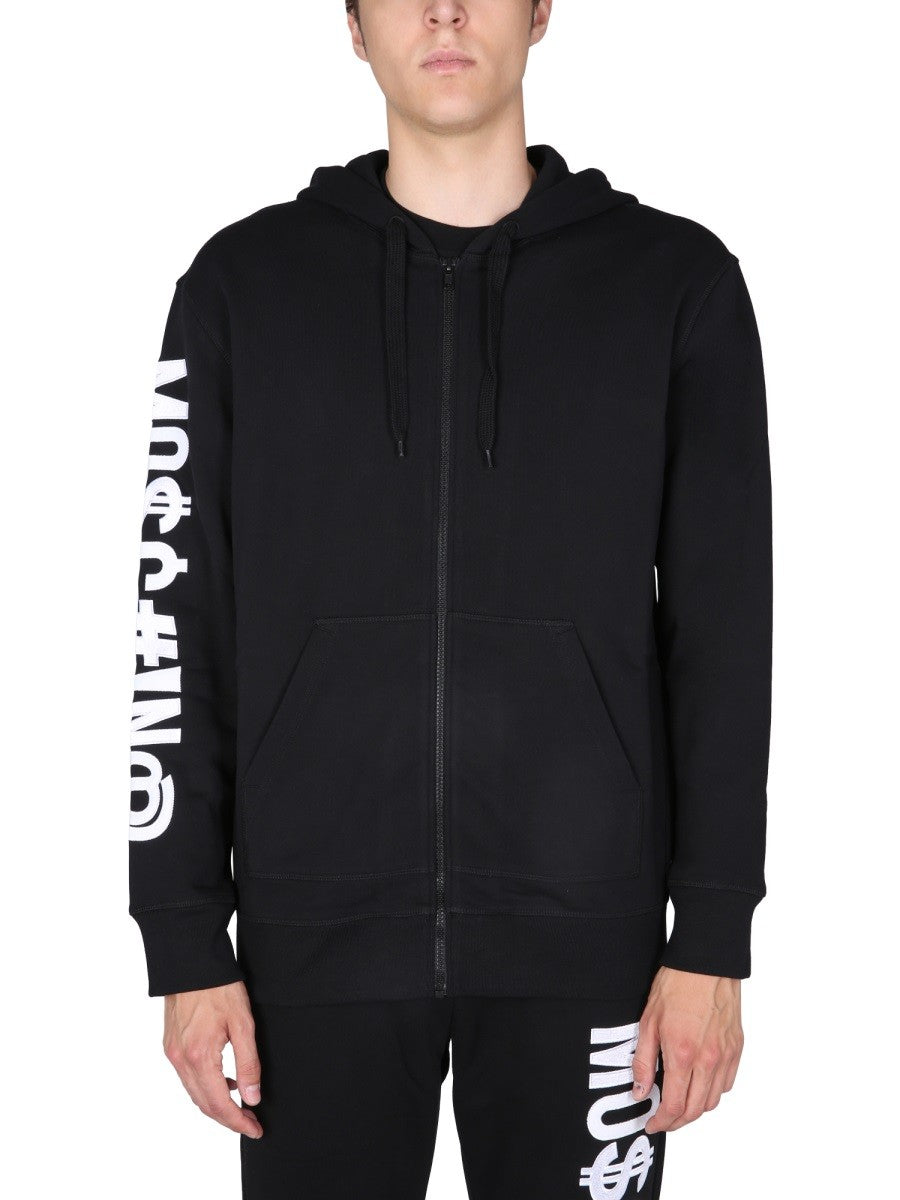 Moschino SWEATSHIRT MED LOGOBRODERI