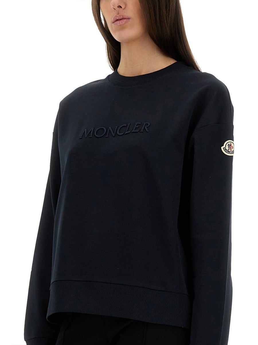 Moncler MIKINA S NÁŠIVKOU LOGA
