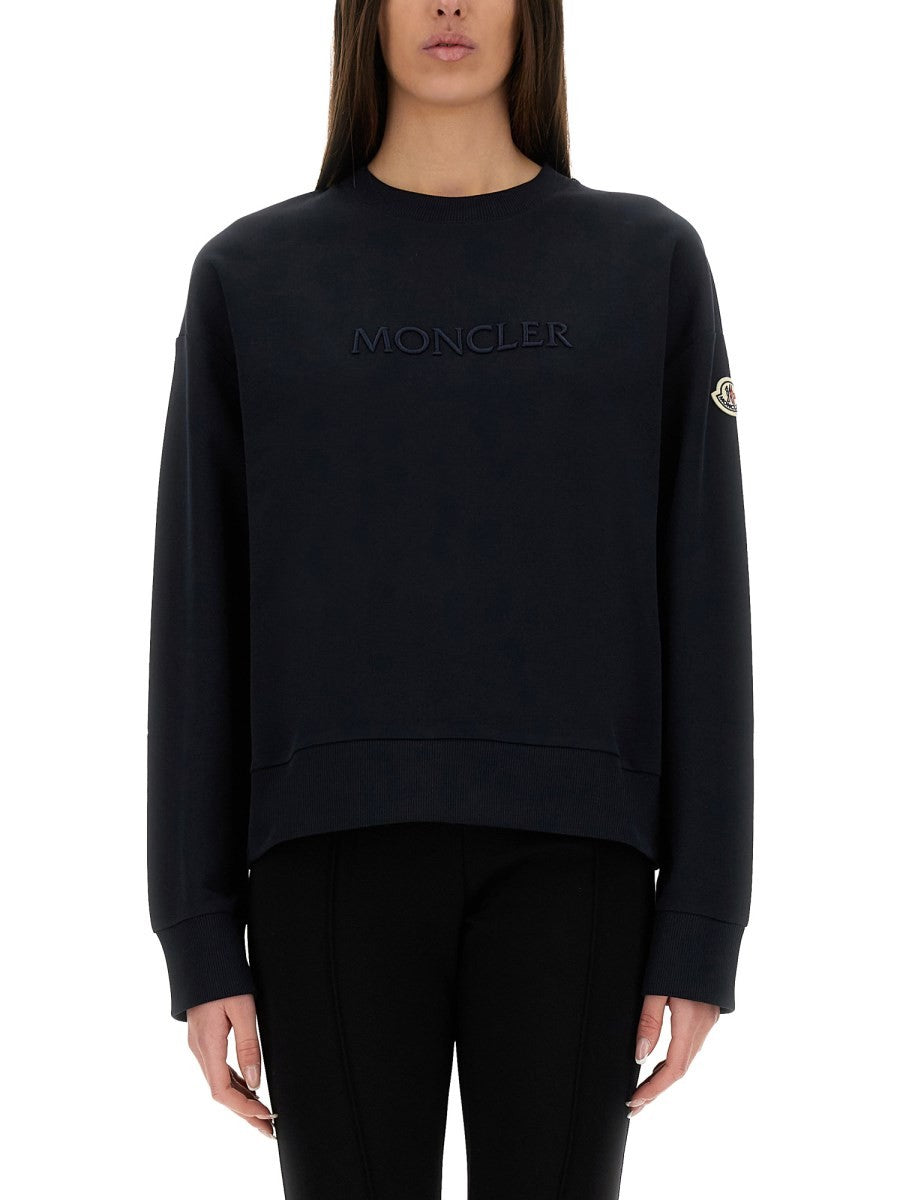 Moncler MIKINA S NÁŠIVKOU LOGA