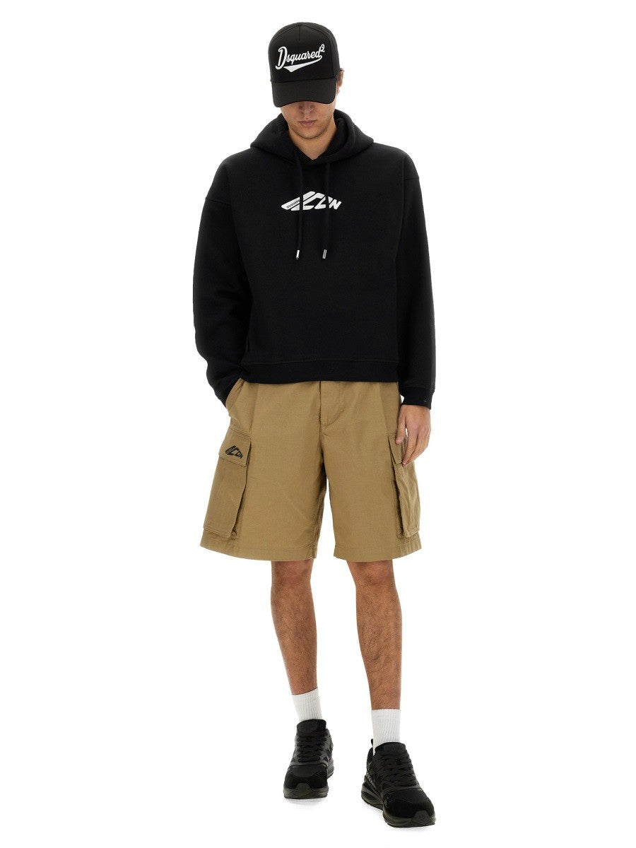 Dsquared2 SWEATSHIRT WITH LOGO PRINT