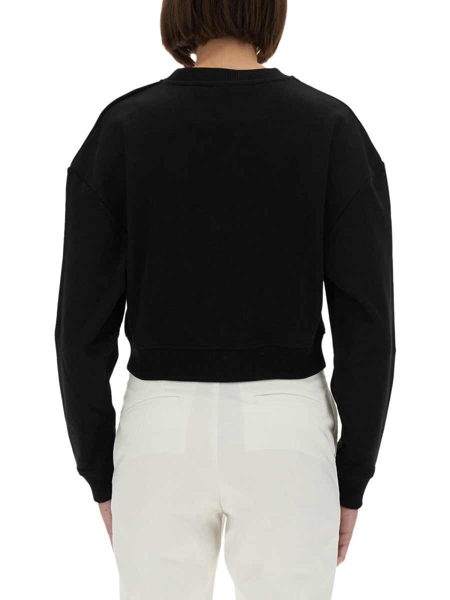 Balmain MIKINA S POTISKEM LOGA