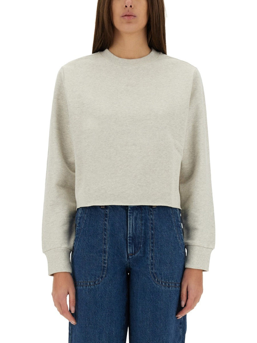 A.P.C. SWEATSHIRT WITH LOGO