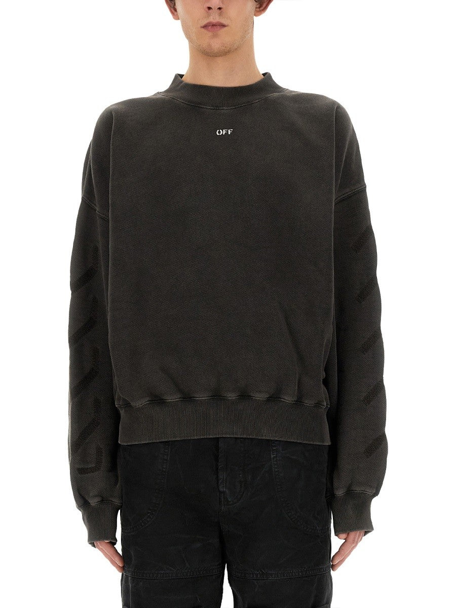 Off-White SWEATSHIRT WITH LOGO