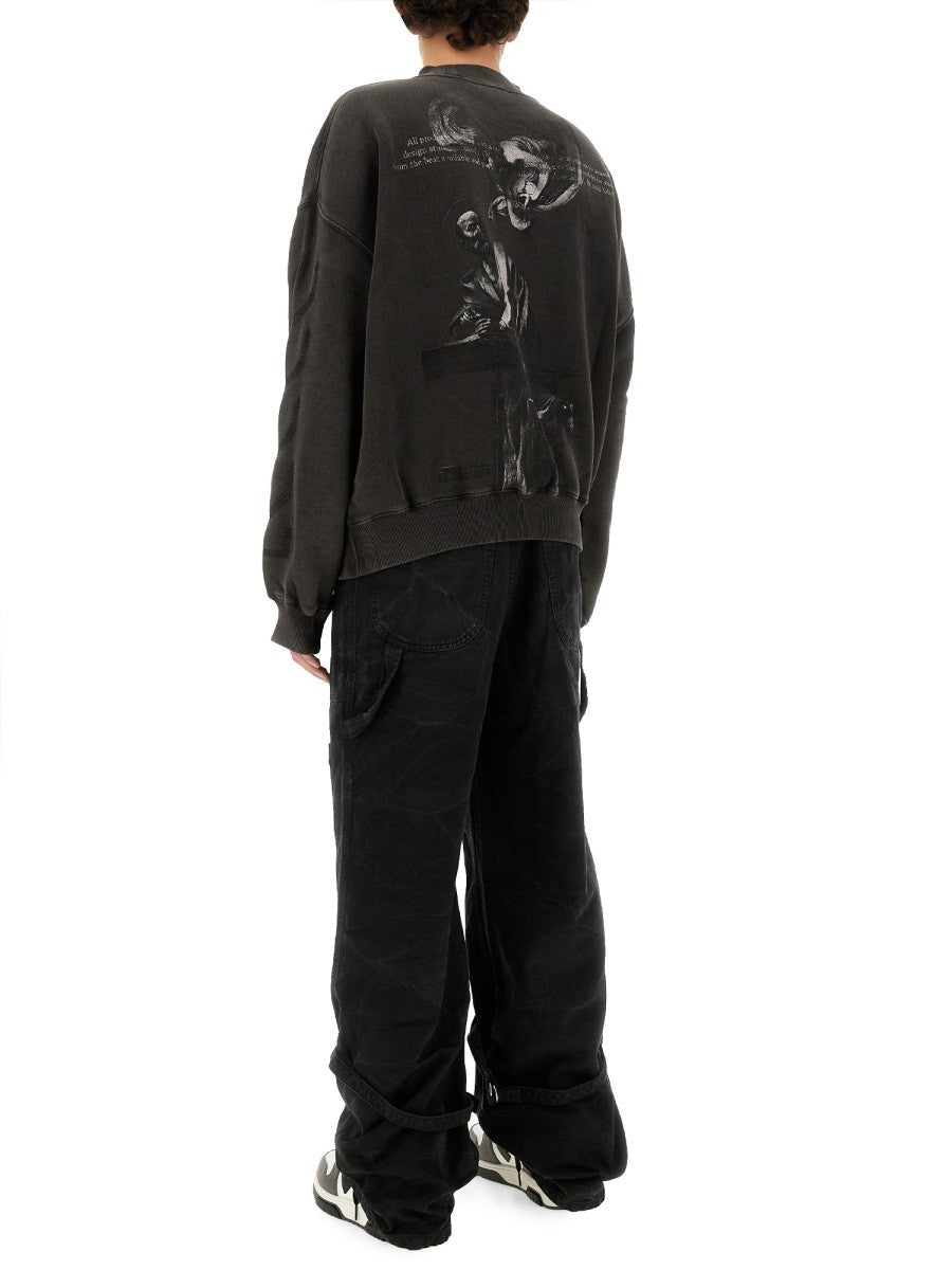 Off-White SWEATSHIRT WITH LOGO