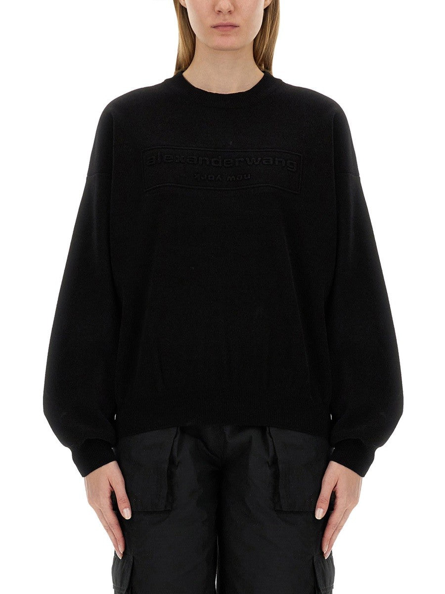 Alexander Wang SWEATSHIRT MED LOGO