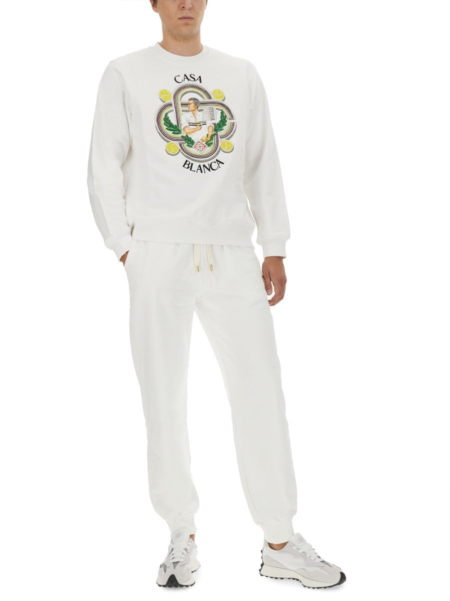 Casablanca SWEATSHIRT WITH LOGO