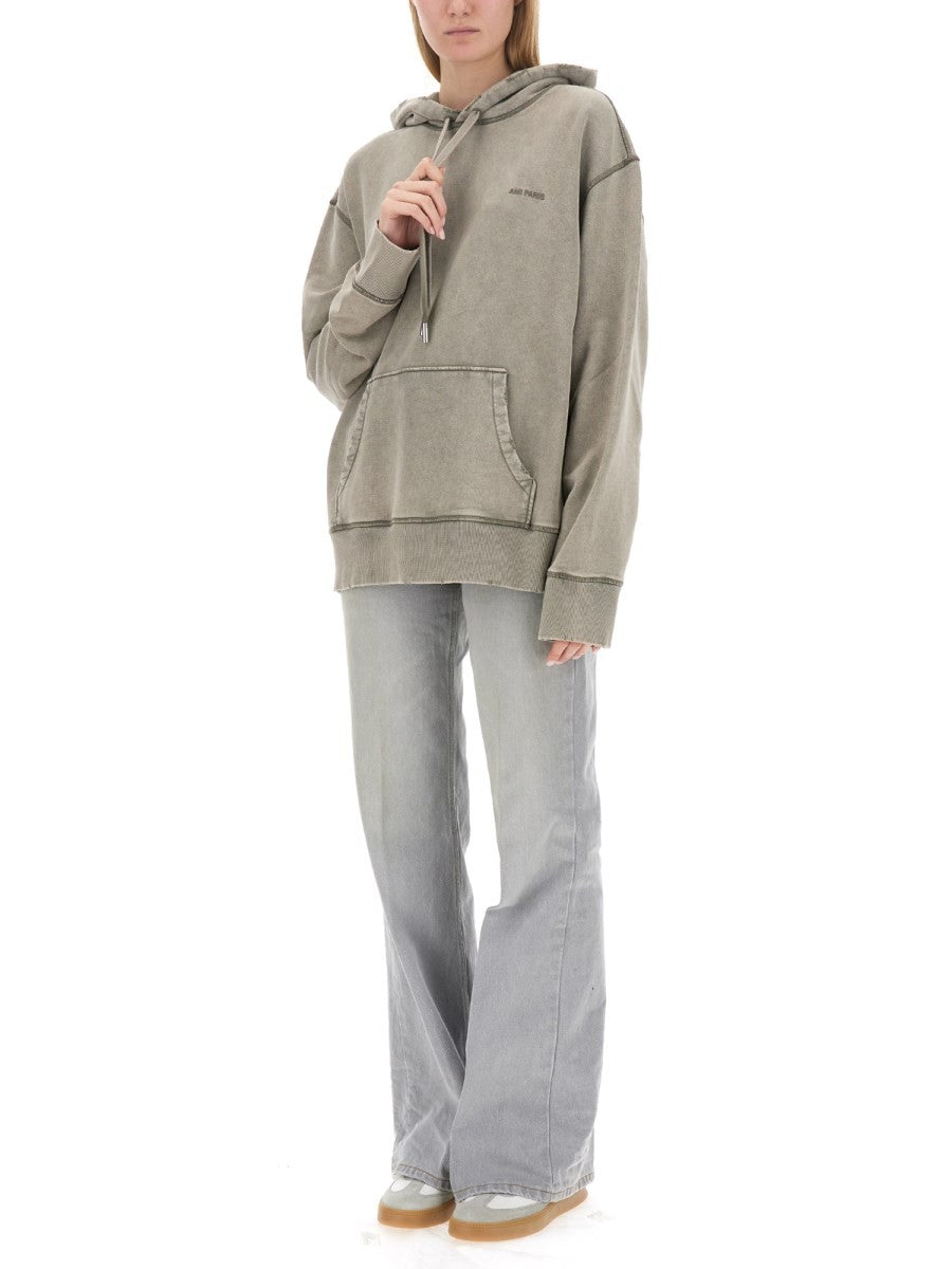 Ami Paris ロゴ入りスウェットシャツ