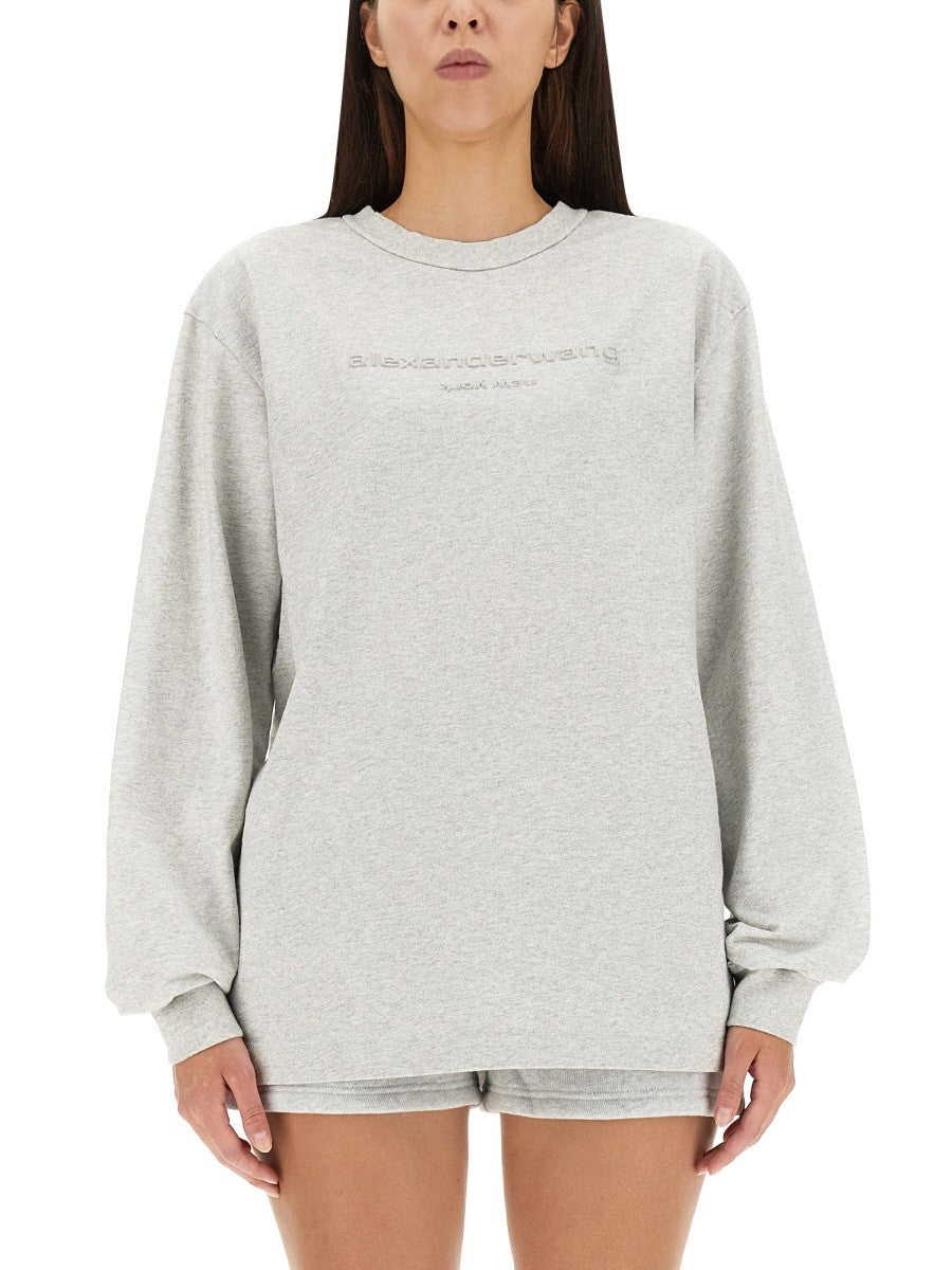 Alexander Wang SWEATSHIRT MED LOGO
