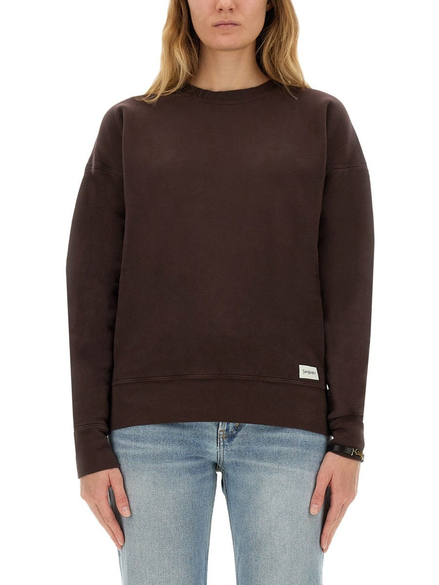 Saint Laurent SWEATSHIRT WITH LOGO