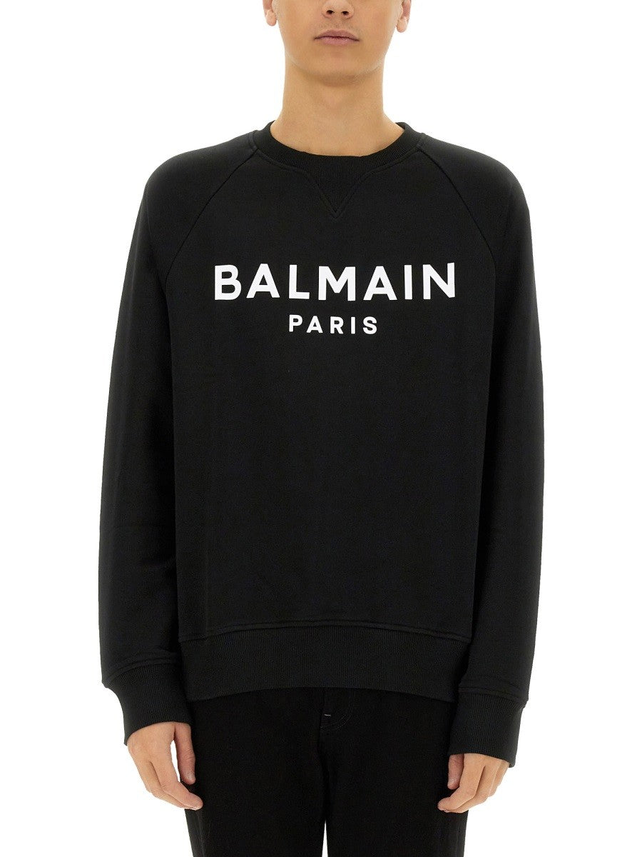 Balmain MIKINA S LOGEM