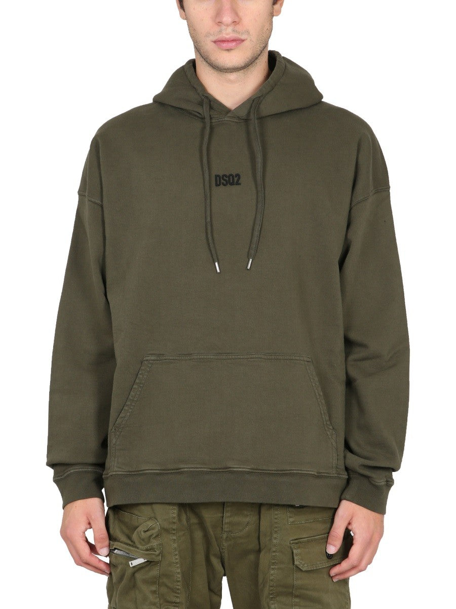 Dsquared2 SWEATSHIRT WITH MINI LOGO