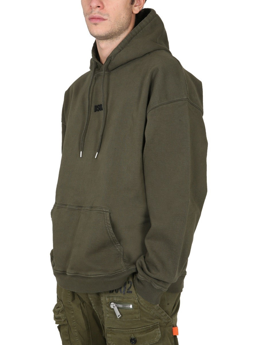 Dsquared2 SWEATSHIRT WITH MINI LOGO
