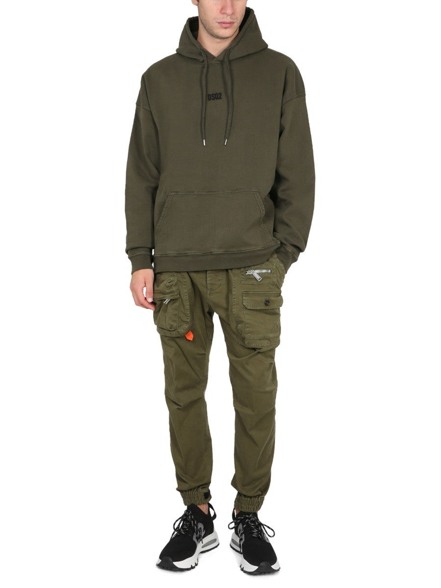 Dsquared2 SWEATSHIRT WITH MINI LOGO