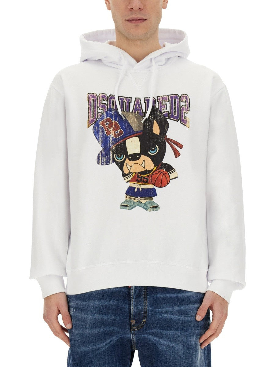 Dsquared2 SWEATSHIRT MED PRINT