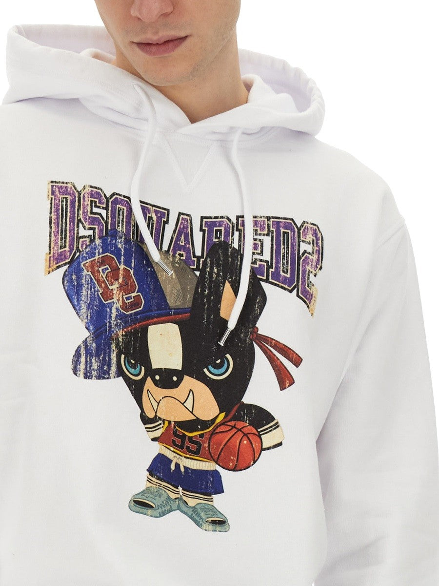 Dsquared2 SWEATSHIRT MED PRINT