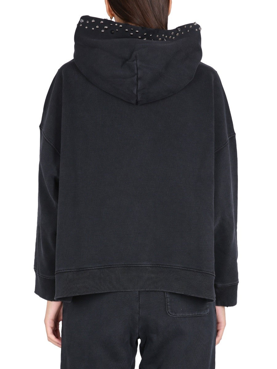 Versace SWEATSHIRT WITH STUDS