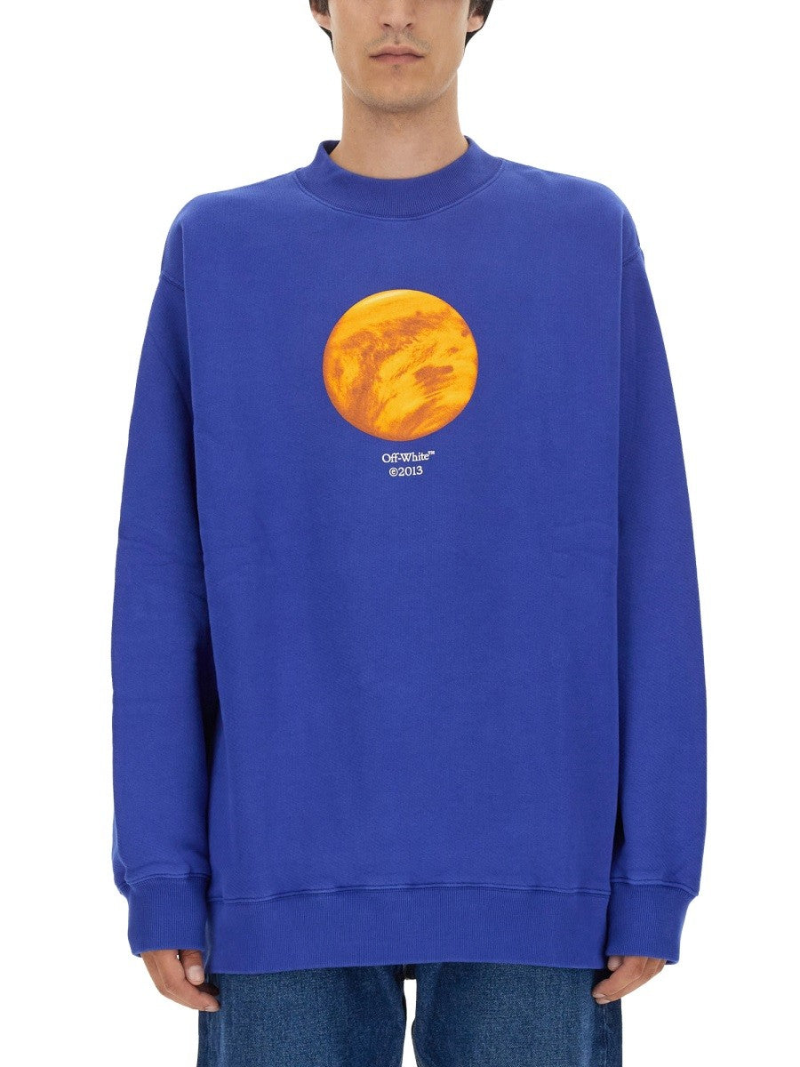 Off-White SWEATSHIRT WITH VENUS PRINT EXTRA