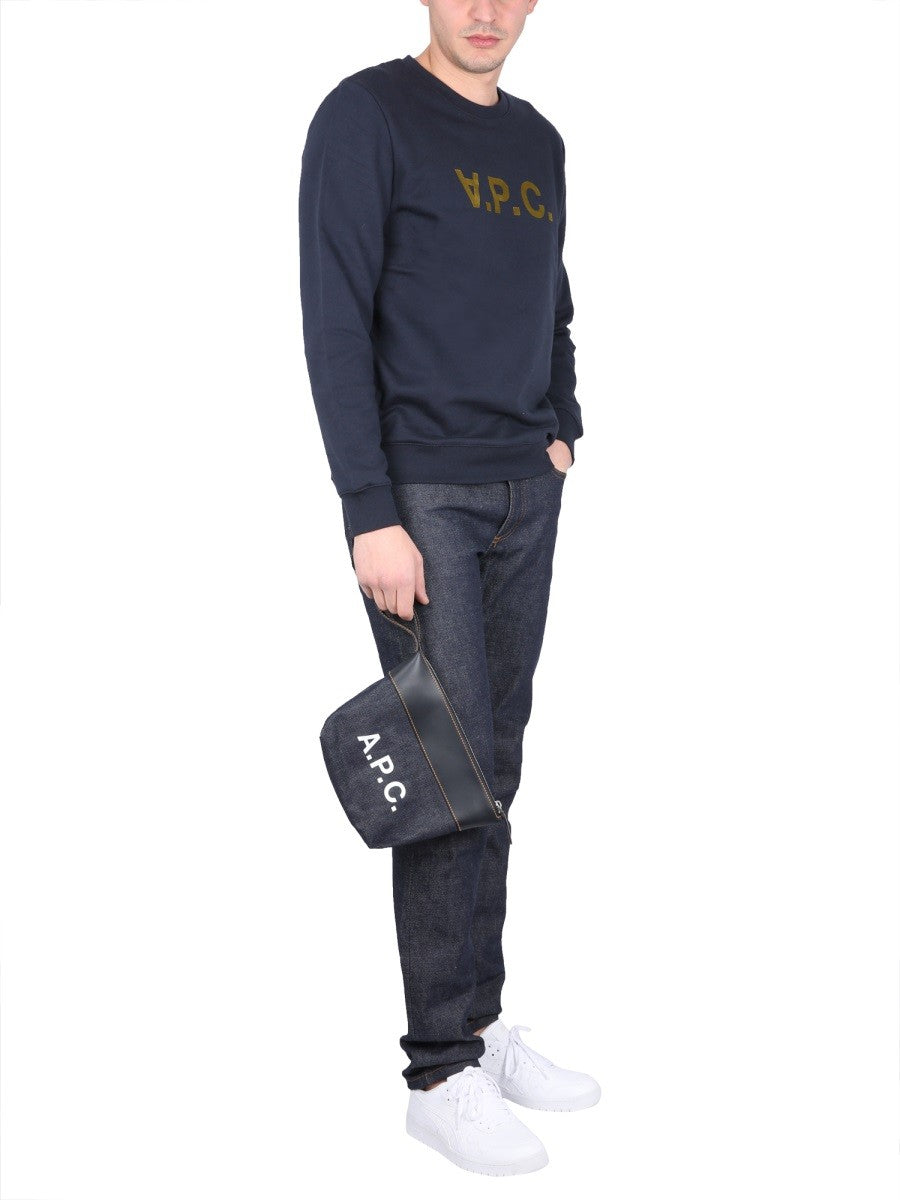 A.P.C. TRÖJA MED V.P.C. LOGOTYP