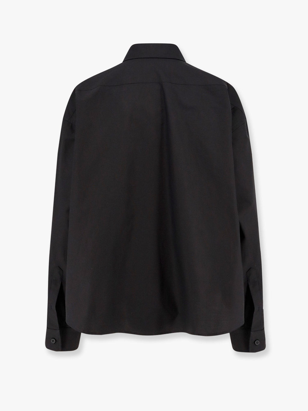 Balenciaga Swing bomullsskjorte med balennciaga broderi