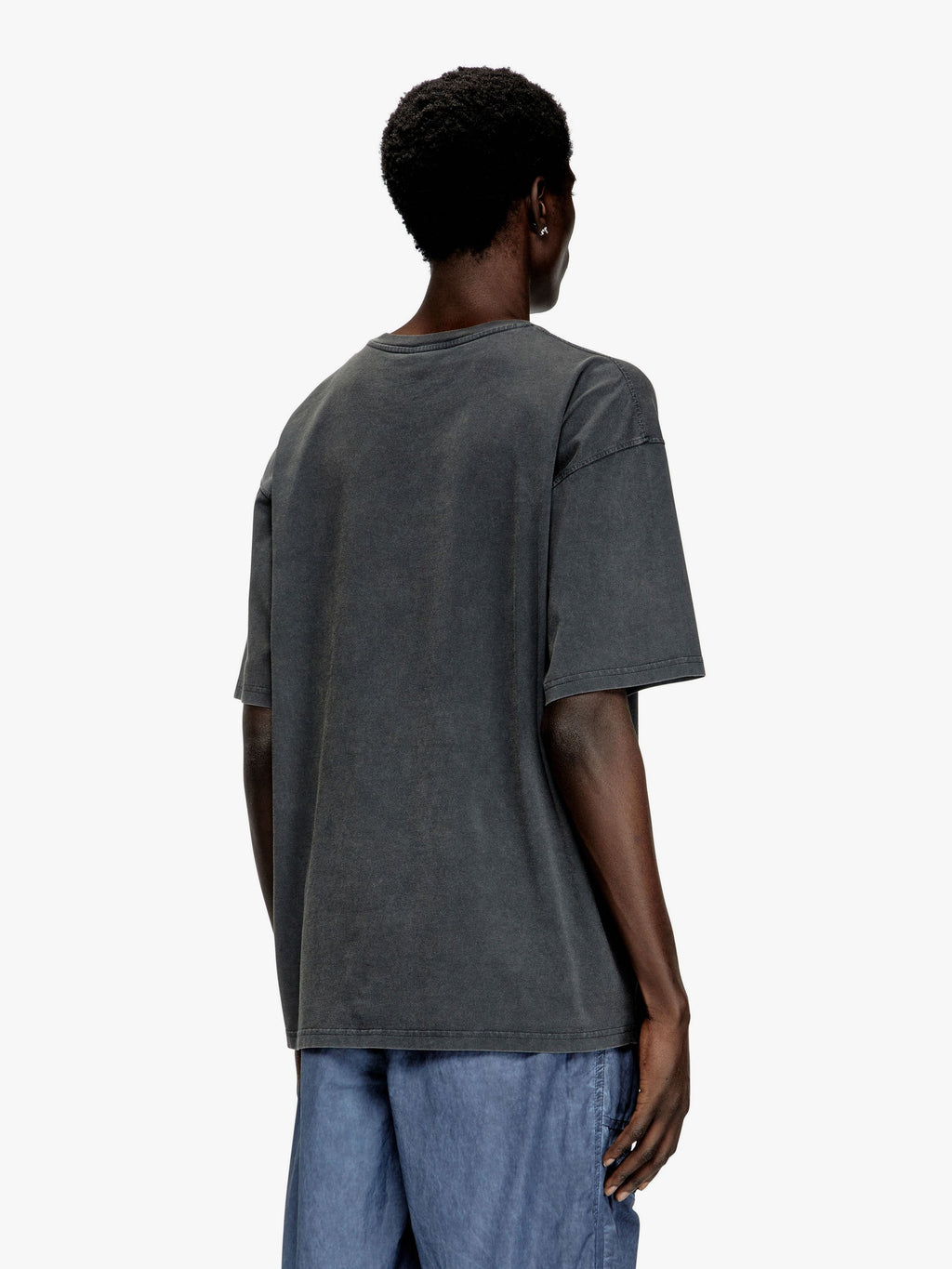 Diesel T-boxt tričko s opotřebovaným efektem