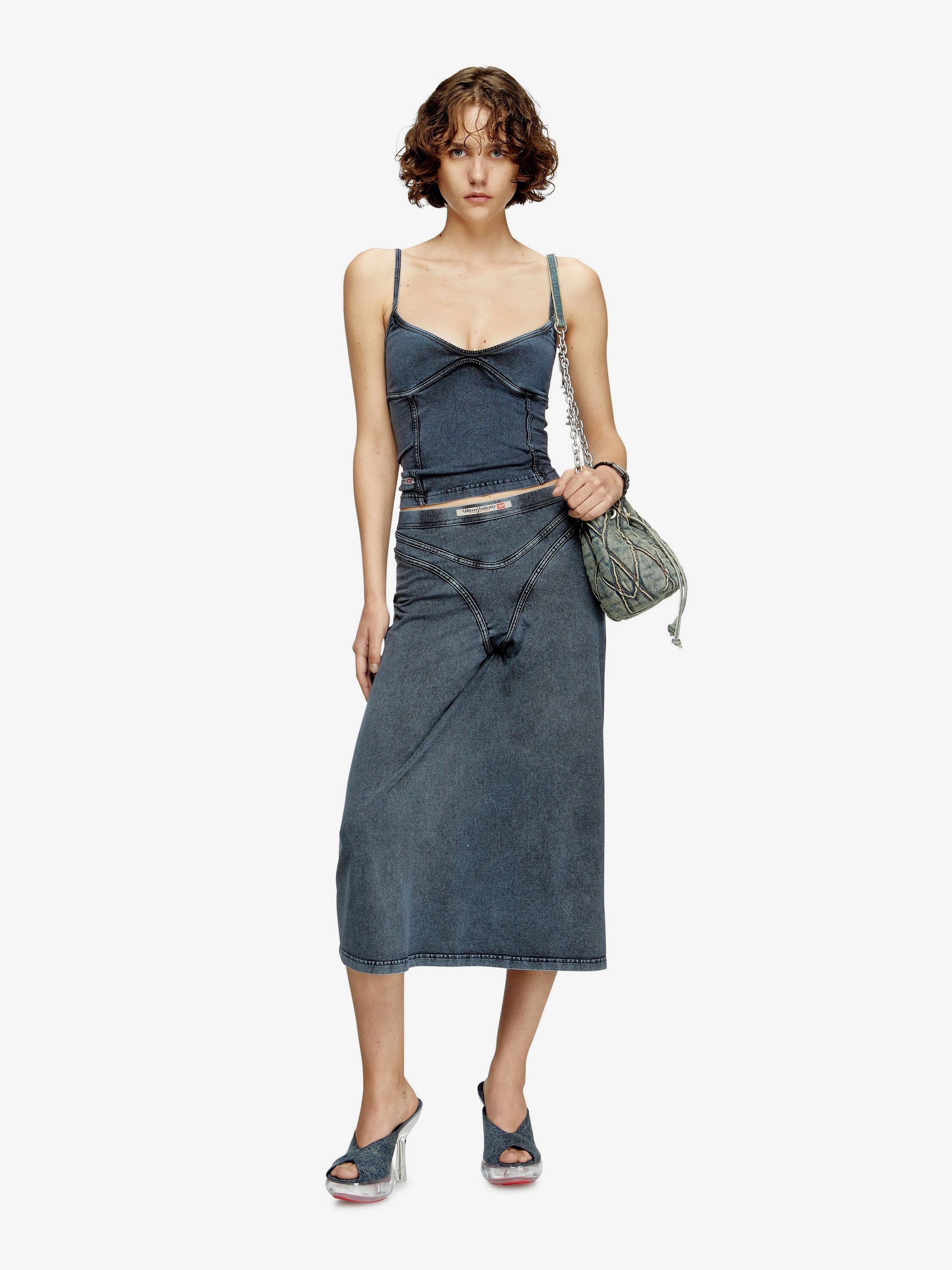 Diesel Top in denim T-Ony