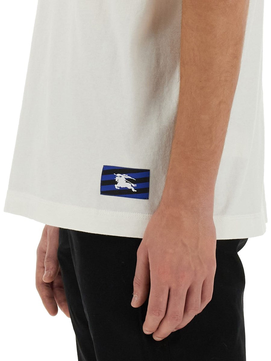 Burberry T-SHIR WITH EKD PATCH