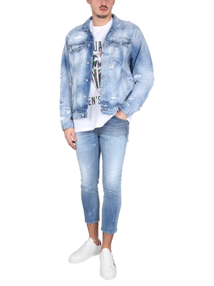 Dsquared2 T-SHIRT D2 CATEN'S BEACH
