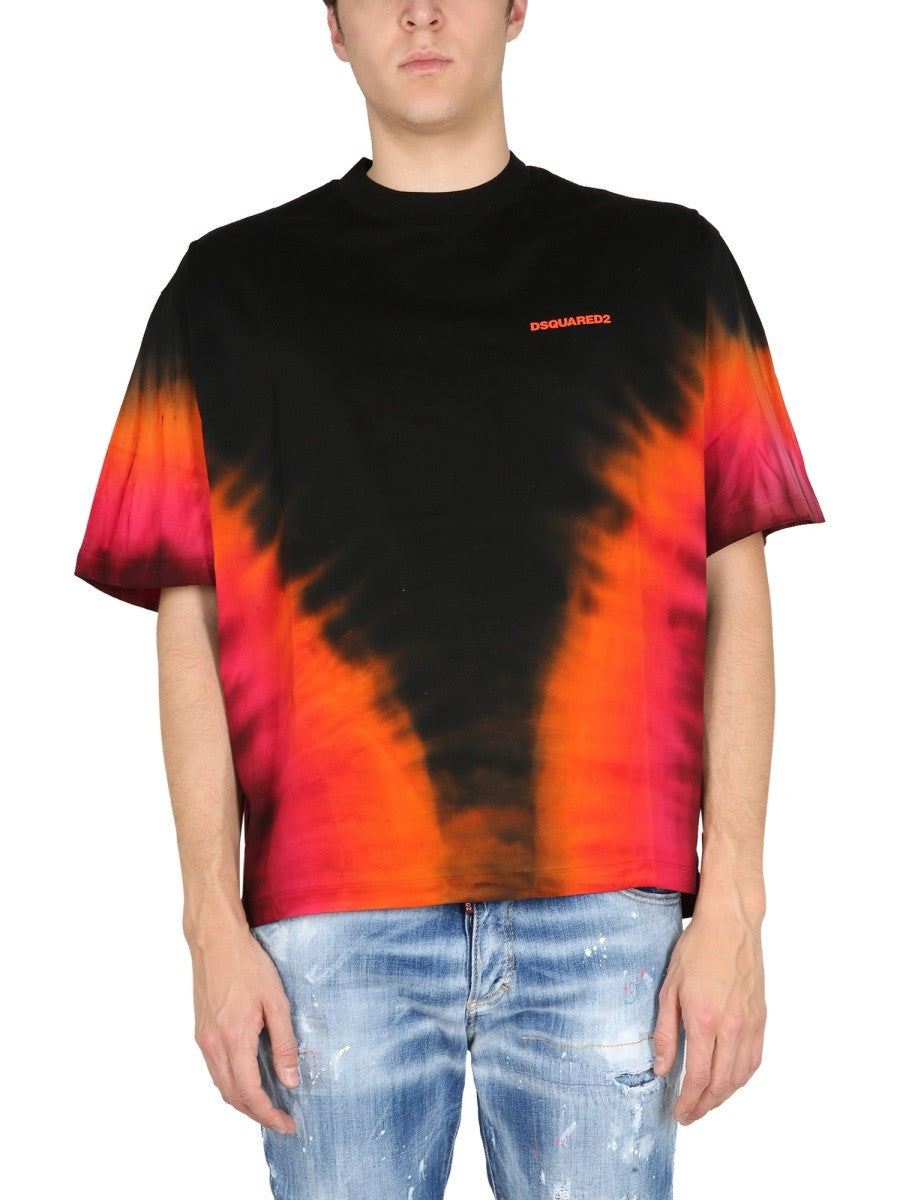 Dsquared2 ΜΠΛΟΥΖΑ T-SHIRT "D2 FLAME"