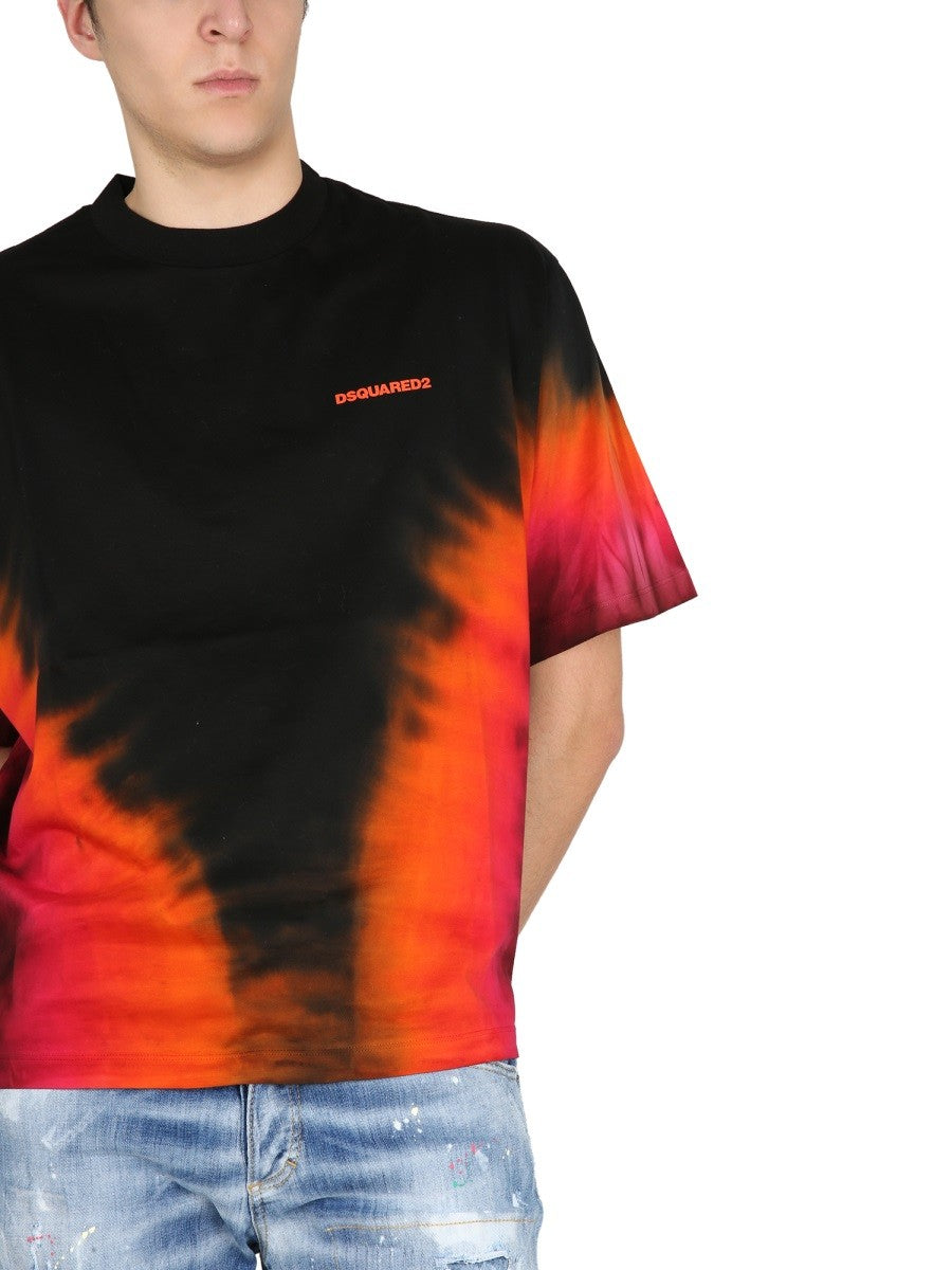 Dsquared2 ΜΠΛΟΥΖΑ T-SHIRT "D2 FLAME"