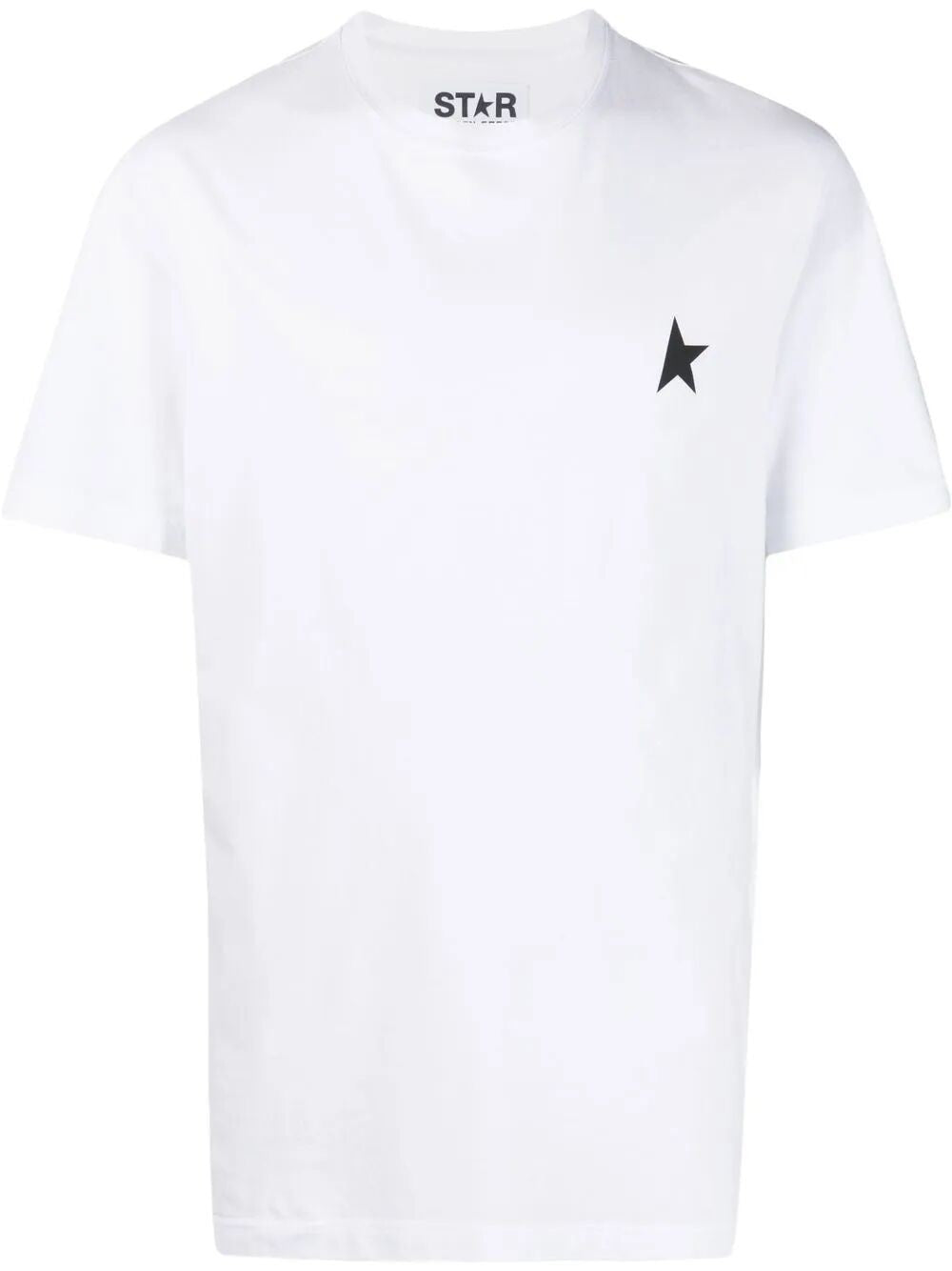Golden Goose Deluxe Brand T-shirt in cotone con iconica stella frontale