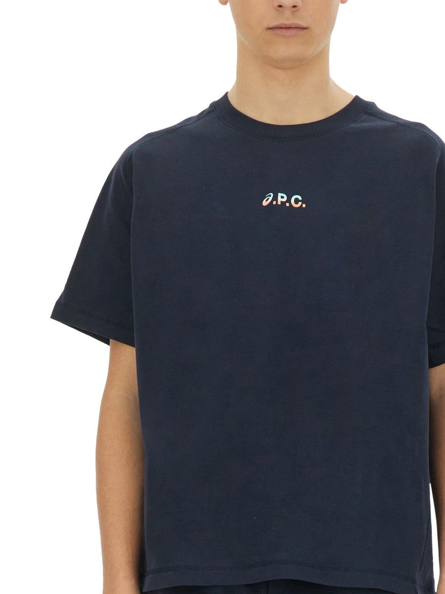 A.P.C. X Asics T-SHIRT "WIND"