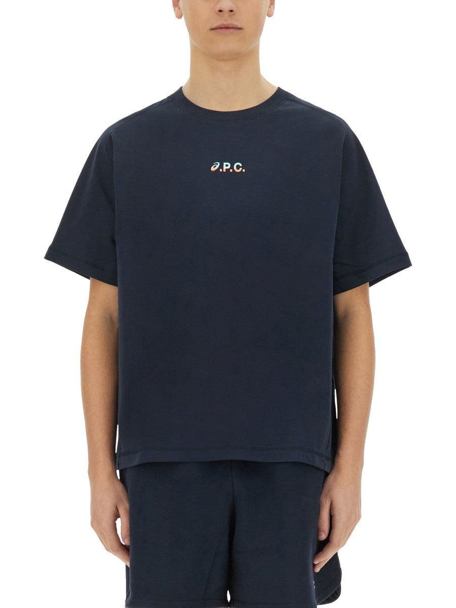 A.P.C. X Asics T-SHIRT "WIND"