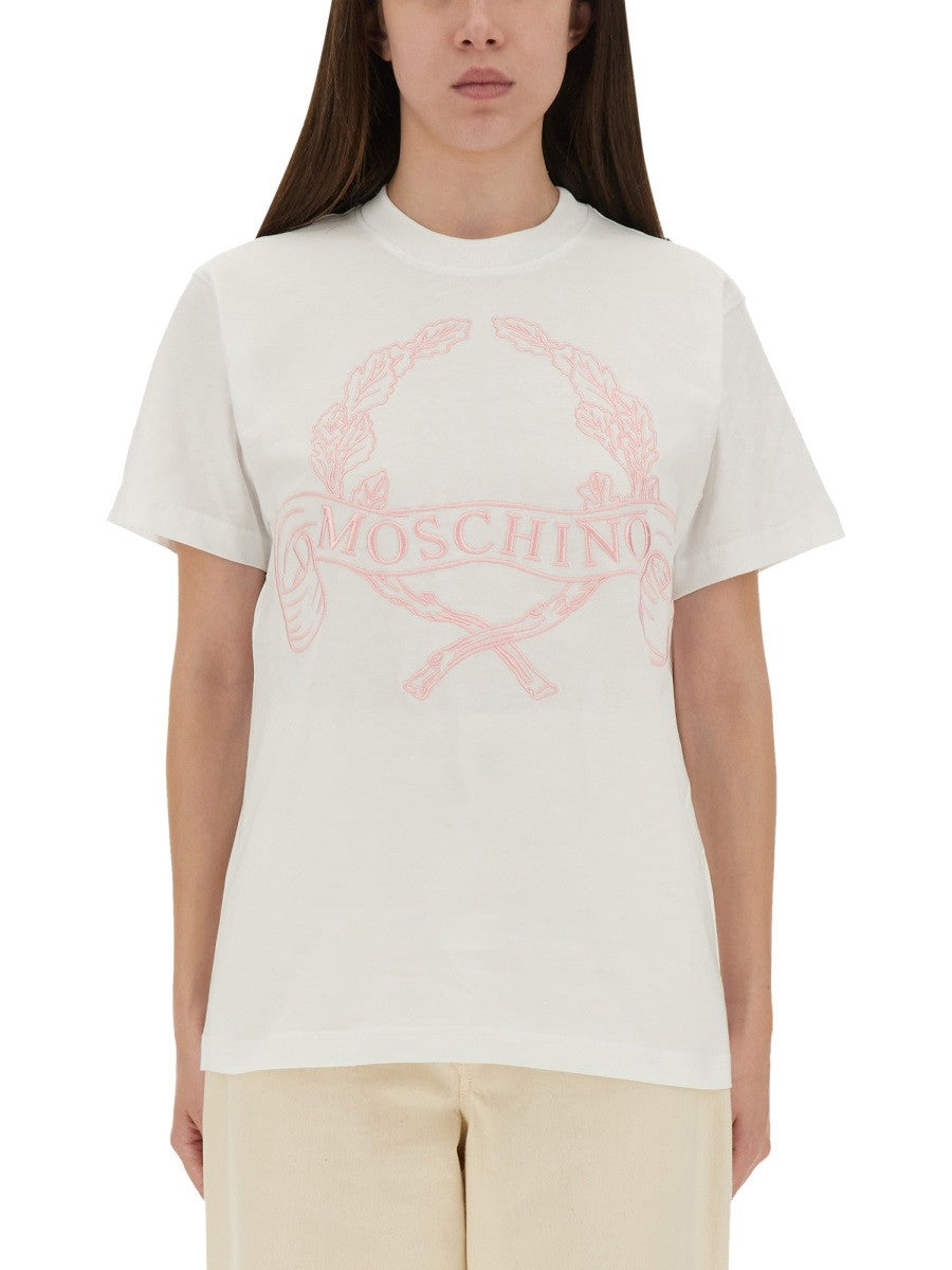 Moschino T-SHIRT AVEC BRODERIE