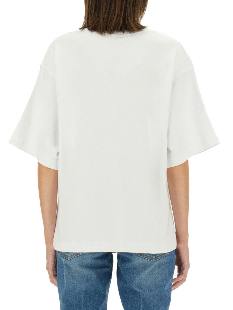 Dolce & Gabbana T-SHIRT ΜΕ ΛΟΓΟΤΥΠΟ ΓΡΑΜΜΑΤΩΝ