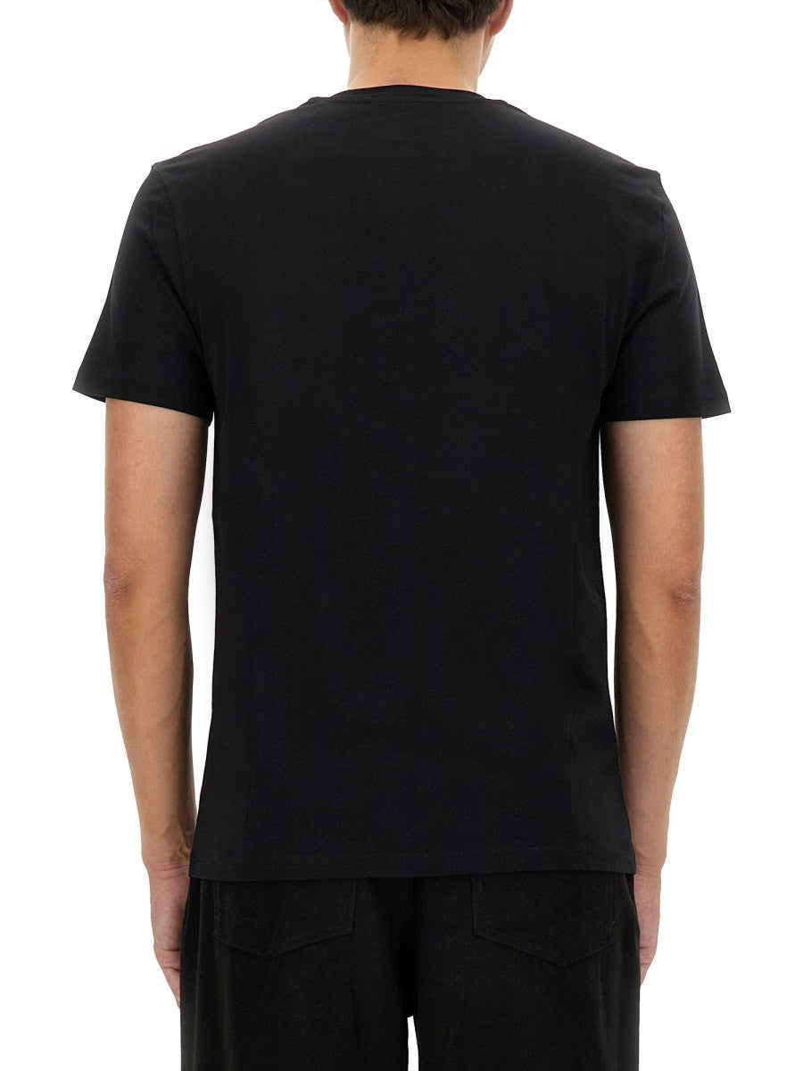 Moschino T-SHIRT WITH LOGO PATCH
